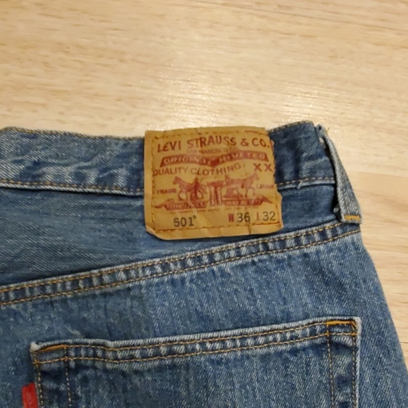 MEN'S LEVI'S 501 JEANS - Picture 6 of 7